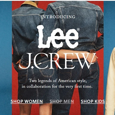LEE®  X  J. CREW